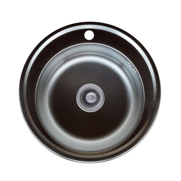 Кухонна мийка з нержавіючої сталі Valeso ДЕКОР 510 (0,8/180 мм)