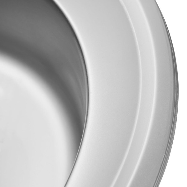 Кухонна мийка з нержавіючої сталі Valeso САТИН 510 (0,8/180 мм)