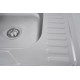 Кухонна мийка з нержавіючої сталі Valeso САТИН 6060 L (0,7/160 мм)