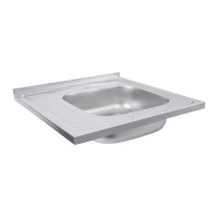 Кухонна мийка з нержавіючої сталі Valeso САТИН 6060 R (0,7/160 мм)