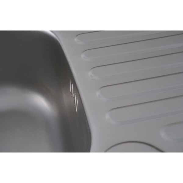 Кухонна мийка з нержавіючої сталі Valeso САТИН 6642 (0,8/180 мм)