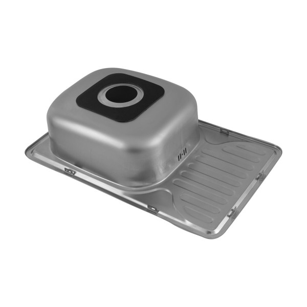 Кухонна мийка з нержавіючої сталі Valeso САТИН 6642 (0,8/180 мм)