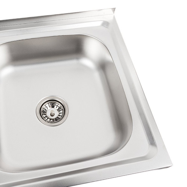 Кухонна мийка з нержавіючої сталі Valeso ДЕКОР 8050 R (0,7/160 мм)