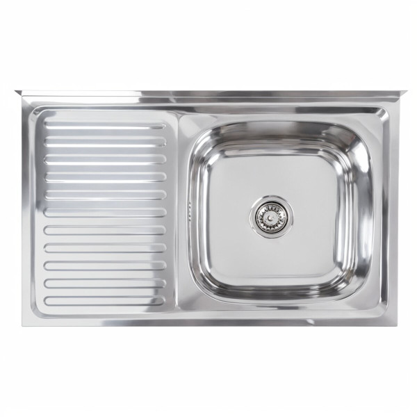 Кухонна мийка з нержавіючої сталі Valeso ПОЛІРОВКА 8050 R (0,7/160 мм)