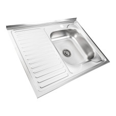 Кухонна мийка з нержавіючої сталі Valeso САТИН 8060 R (0,7/160 мм)