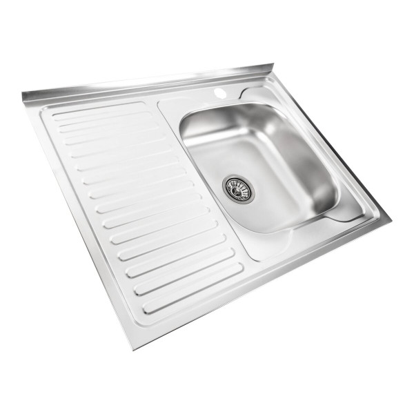 Кухонна мийка з нержавіючої сталі Valeso САТИН 8060 R (0,7/160 мм)