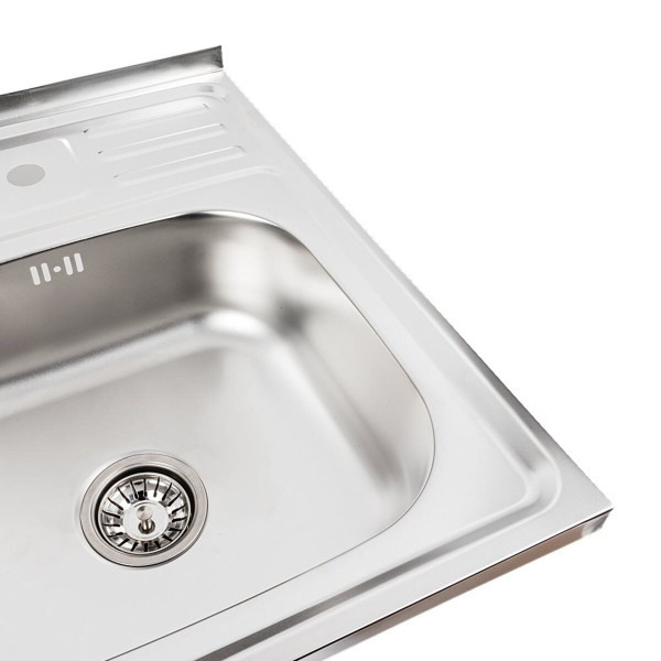 Кухонна мийка з нержавіючої сталі Valeso САТИН 5060 (0,7/160 мм)