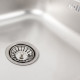 Кухонна мийка з нержавіючої сталі Valeso САТИН 6050 L (0,7/160 мм)