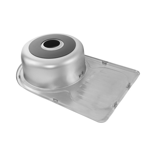 Кухонна мийка з нержавіючої сталі Valeso САТИН 6745 (0,8/180 мм)