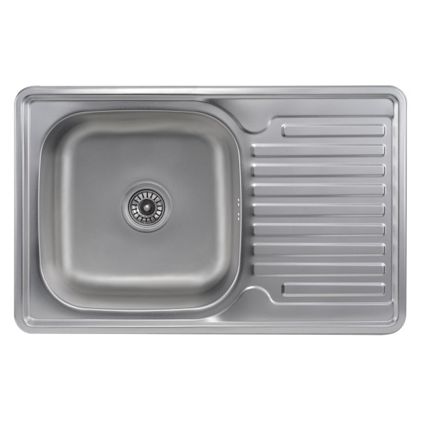 Кухонна мийка з нержавіючої сталі Valeso САТИН 7850 (0,8/180 мм)