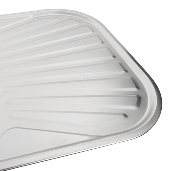 Кухонна мийка з нержавіючої сталі закруглена VALESO САТИН 7848 (0,8/180 мм)