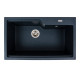Гранітна мийка для кухні VALESO NIKA 7545 матова Антрацит