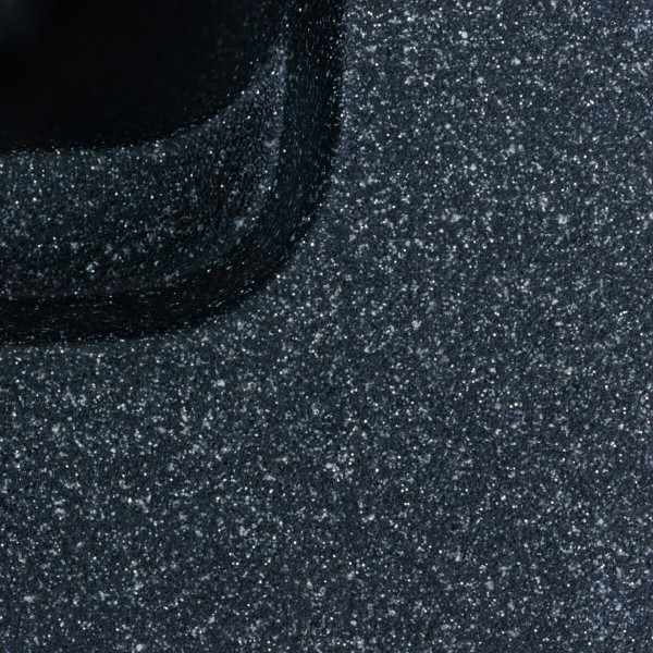 Гранітна мийка для кухні VALESO NIKA 7545 матова Антрацит