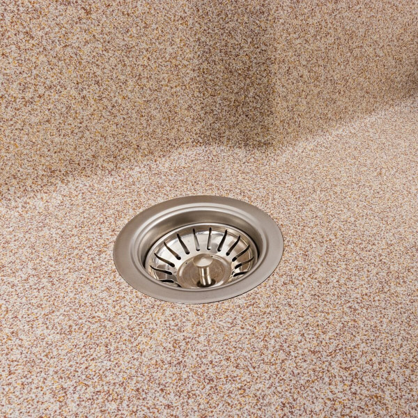 Гранітна мийка для кухні VALESO NIKA 7545 матова Карамель