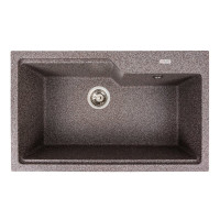 Гранітна мийка для кухні VALESO NIKA 7545 матова Мікс