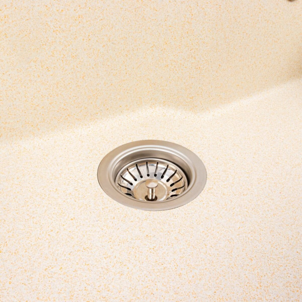 Гранітна мийка для кухні VALESO NIKA 7545 матова Пісок