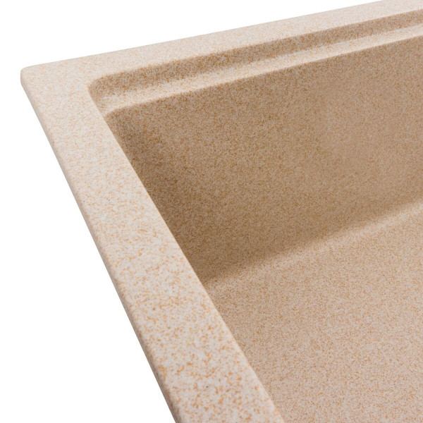 Гранітна мийка для кухні VALESO NIKA 7545 матова Сафарі