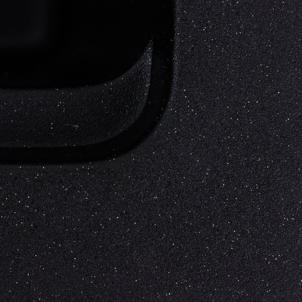 Гранітна мийка для кухні VALESO NIKA 7545 матова Чорний металік