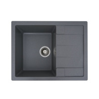 Гранитная мойка для кухни VALESO INTENSO 6550 матовая Серый муссон