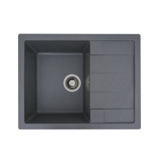 Гранитная мойка для кухни VALESO INTENSO 6550 матовая Серый муссон