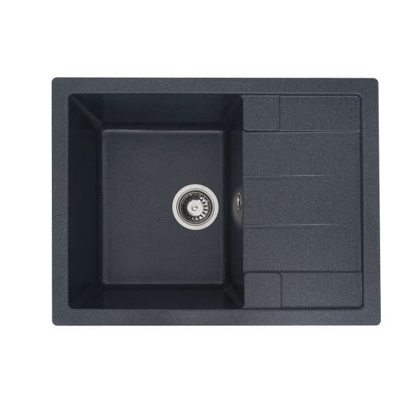 Гранітна мийка для кухні VALESO INTENSO 6550 матова Антрацит
