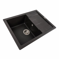 Гранітна мийка для кухні VALESO INTENSO 6550 матова Моріон