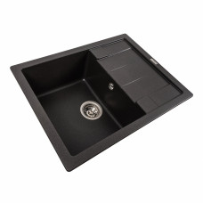 Гранитная мойка для кухни VALESO INTENSO 6550 матовая Морион
