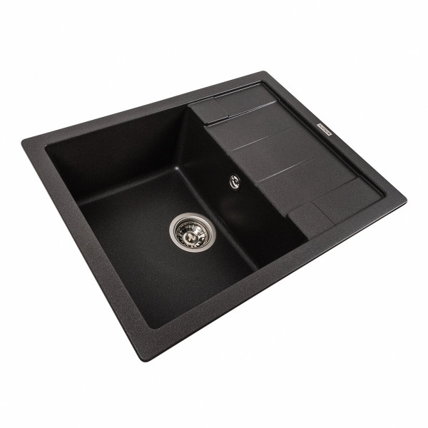 Гранітна мийка для кухні VALESO INTENSO 6550 матова Моріон