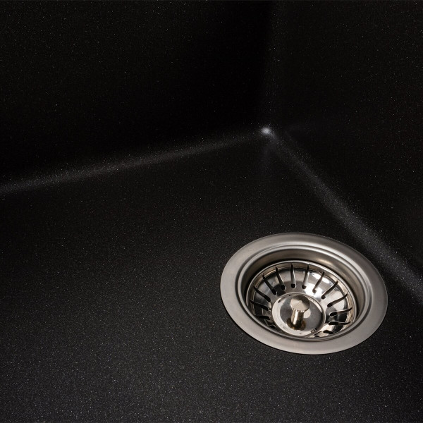 Гранітна мийка для кухні VALESO INTENSO 6550 матова Моріон