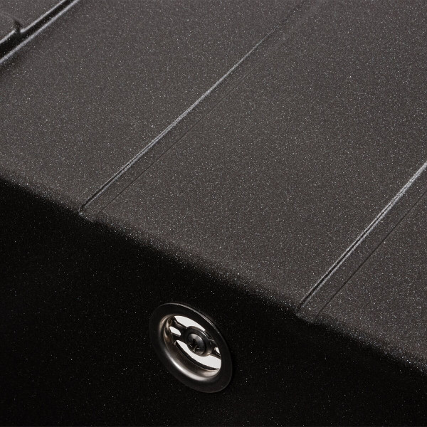 Гранітна мийка для кухні VALESO INTENSO 6550 матова Моріон