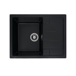 Гранітна мийка для кухні VALESO INTENSO 6550 матова Чорна
