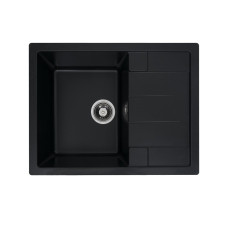 Гранитная мойка для кухни VALESO INTENSO 6550 матовая Черная