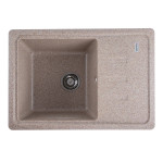 Гранітна мийка для кухні VALESO LIANA 6243 матова Карамель