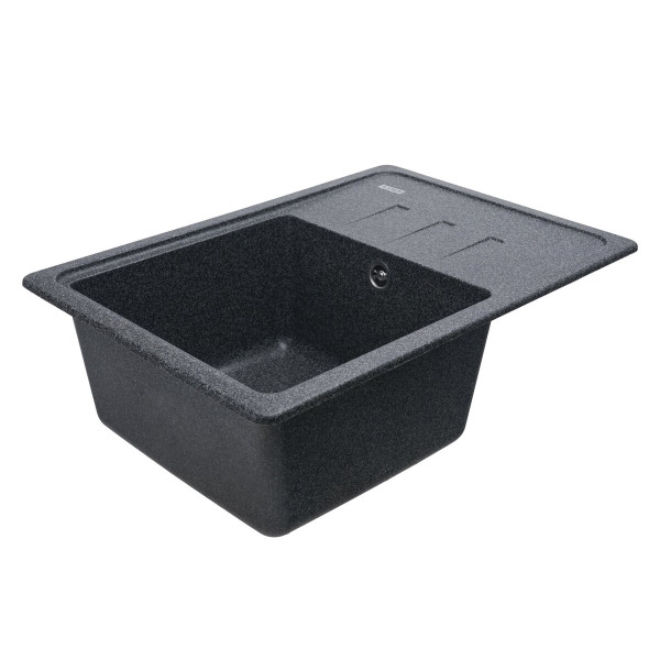 Гранітна мийка для кухні VALESO LIANA 6243 матова Графіт