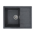 Гранітна мийка для кухні VALESO INTENSO 6550 матова Графіт