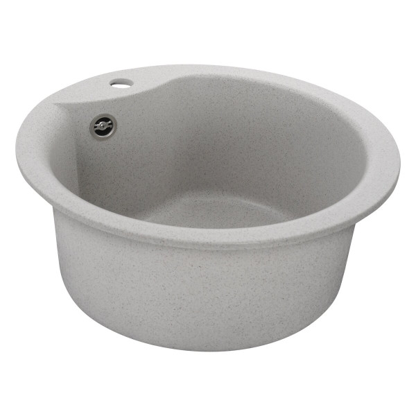 Гранітна мийка для кухні VALESO TURAS 480 матова Топаз