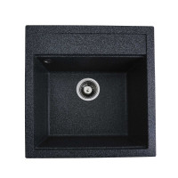 Гранітна мийка для кухні VALESO FIESTA 5149 матова Графіт