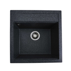 Гранитная мойка для кухни VALESO FIESTA 5149 матовая Графит