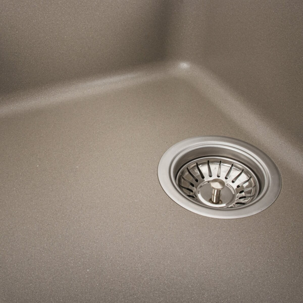 Гранитная мойка для кухни VALESO VERONA 7850 матовая Титан