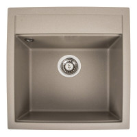 Гранітна мийка для кухні VALESO FIESTA 5149 матова Титан