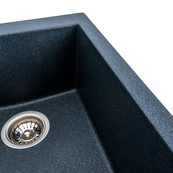 Гранітна мийка для кухні VALESO SOKIL 4150 матова Антрацит