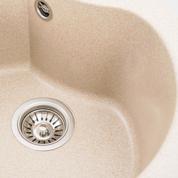 Гранітна мийка для кухні VALESO TURAS 480 матова Сафарі