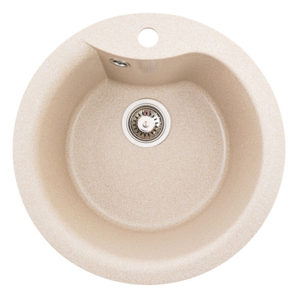 Гранітна мийка для кухні VALESO TURAS 480 матова Сафарі