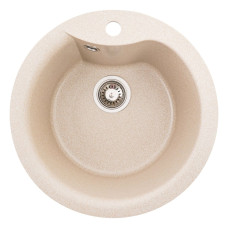 Гранитная мойка для кухни VALESO TURAS 480 матовая Сафари