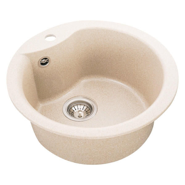 Гранітна мийка для кухні VALESO TURAS 480 матова Сафарі