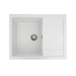 Гранітна мийка для кухні VALESO INTENSO 6550 матова Білосніжна