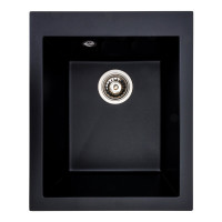 Гранитная мойка для кухни VALESO SOKIL 4150 матовая Черная