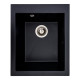Гранітна мийка для кухні VALESO SOKIL 4150 матова Чорна