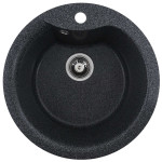 Гранітна мийка для кухні VALESO TURAS 480 матова Графіт