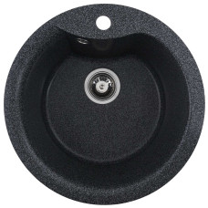 Гранитная мойка для кухни VALESO TURAS 480 матовая Графит